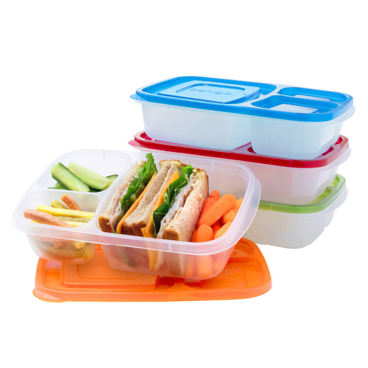 Bentgo Easyboxes 3-Compartment Food Containers 8-Piece Set O4