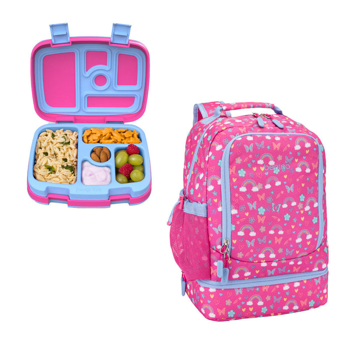 Bentgo Kids Prints Lunch Box & Backpack C4